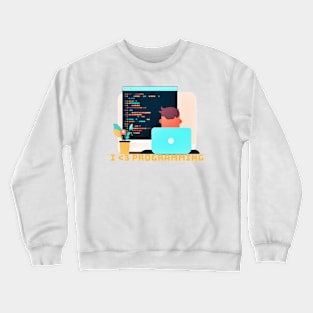 I love programming - V3 Crewneck Sweatshirt